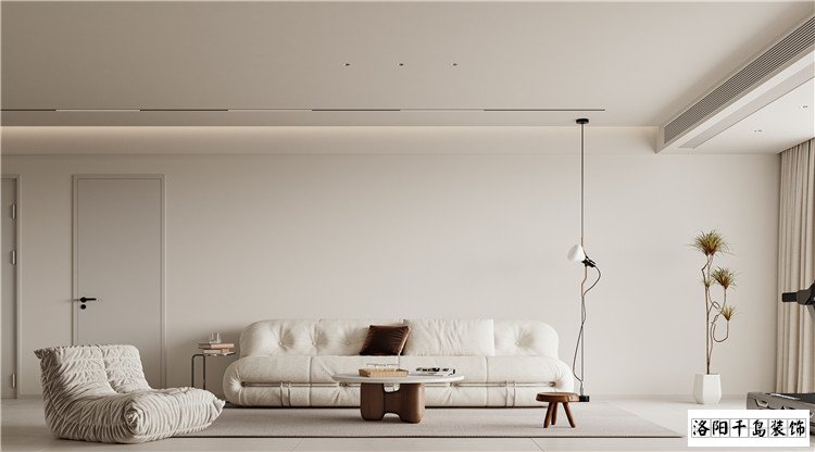 洛陽(yáng)現(xiàn)代風(fēng)客廳裝修案例